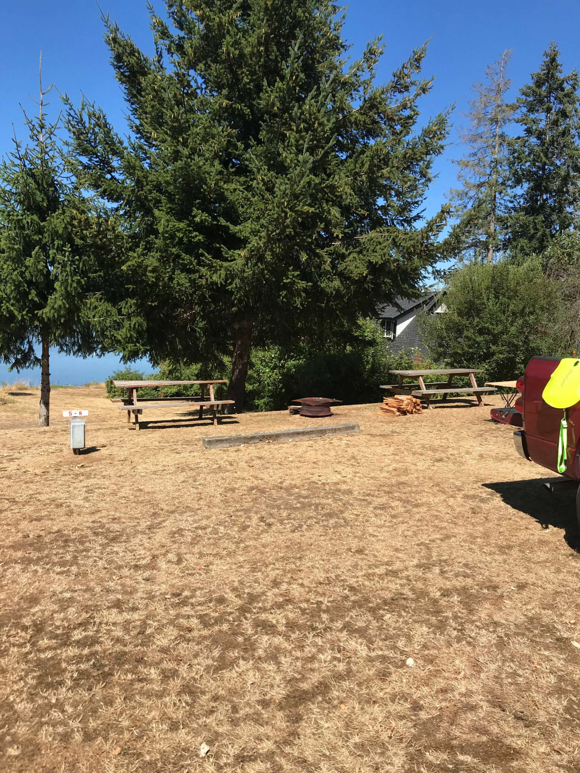 Campsite 6 Harstine Island Recreation Property